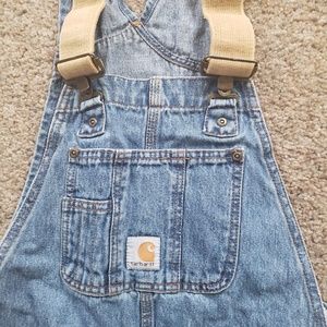 Carhartt overalls, size 12 kids/youth, blue